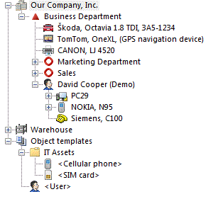 Phone administrator tree