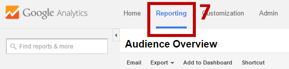 Creating a New Account for Google Analytics